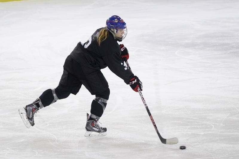 Ice Hockey. Girls Global Game. Team White - Team Black. 18.02.2017