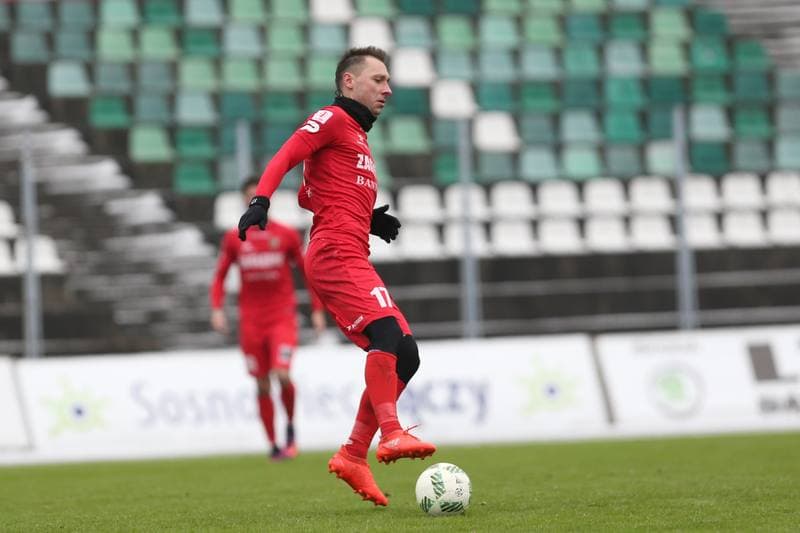Football. Zaglebie Sosnowiec. Internal Game. 18.02.2017