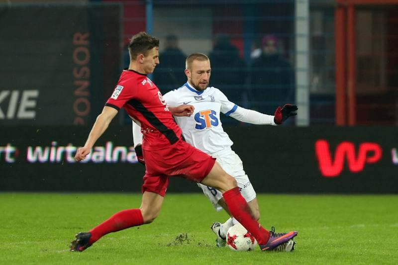 Football. Lotto Ekstraklasa. Piast Gliwice - Lech Poznan. 18.02.2017