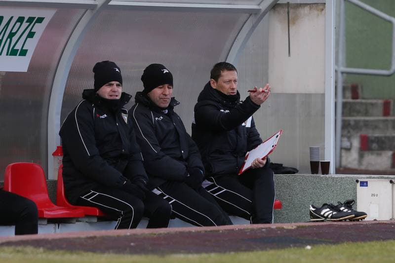 Football. Sparing. Zaglebie Sosnowiec - GKS Tychy. 25.02.2017
