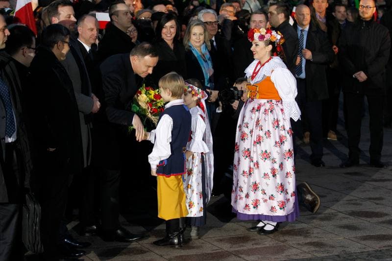 President of Poland. Visit to Siemianowice Slaskie. 09.03.2017