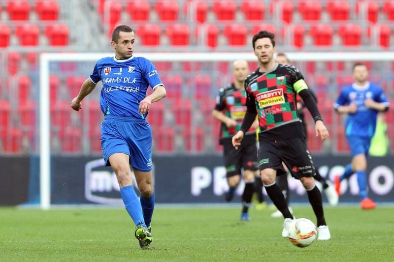 Football. Nice I Liga. GKS Tychy - MKS Kluczbork. 11.03.2017