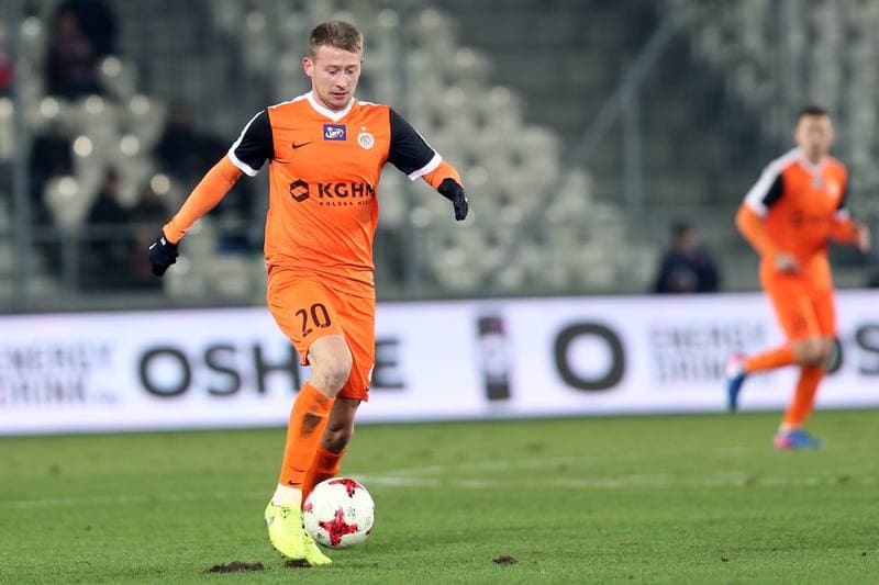 Football. Lotto Ekstraklasa. Cracovia Krakow - Zaglebie Lubin. 13.03.2017