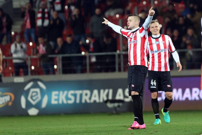 Football. Lotto Ekstraklasa. Cracovia Krakow - Zaglebie Lubin. 13.03.2017
