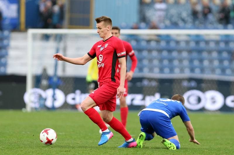 Football. Lotto Ekstraklasa. Ruch Chorzow - Piast Gliwice. 03.04.2017
