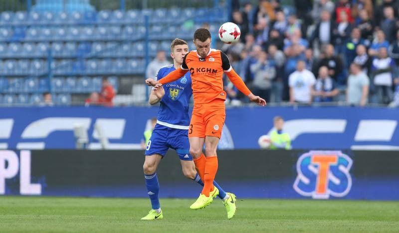 Football. Lotto Ekstraklasa. Ruch Chorzow - Zaglebie Lubin. 05.05.2017