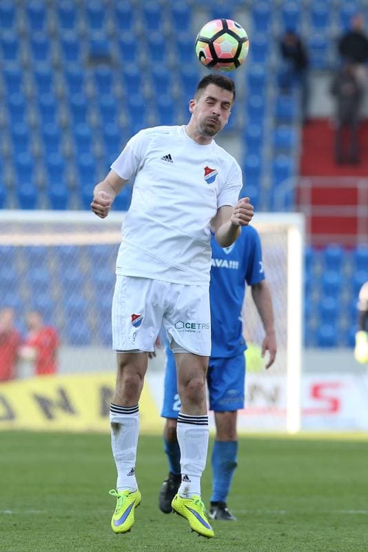 Football. Fortuna Narodni Liga. MFK Vitkovice - Banik Ostrava. 10.05.2017