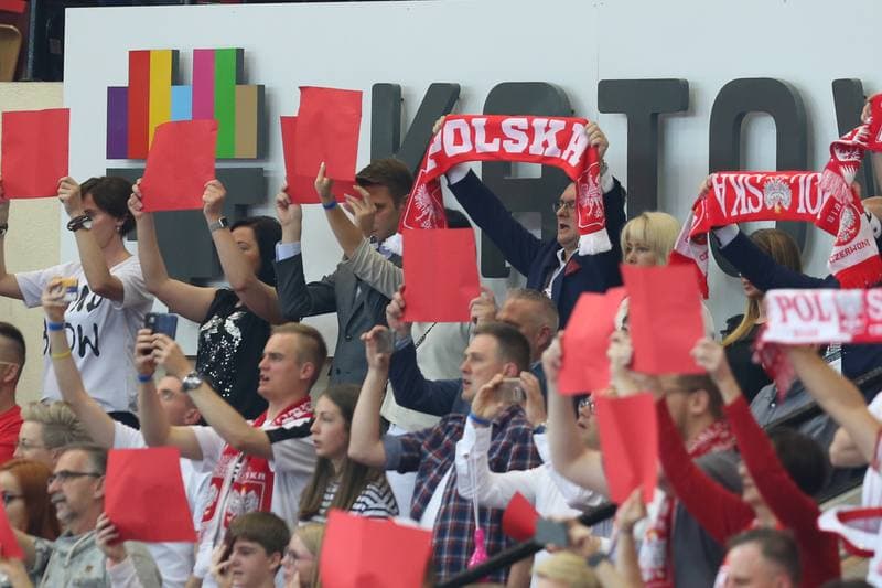Volleyball. Poland national team. Friendly Match. 20.05.2017