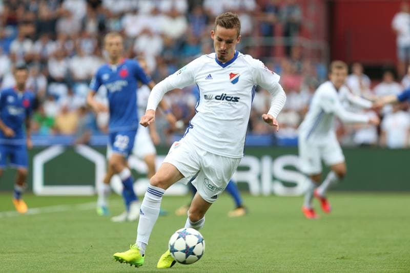 Football. HET Liga. Banik Ostrava - Slavia Prague. 06.08.2017
