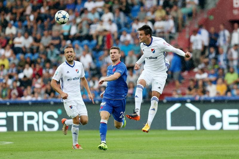 Football. HET Liga. Banik Ostrava - Slavia Prague. 06.08.2017
