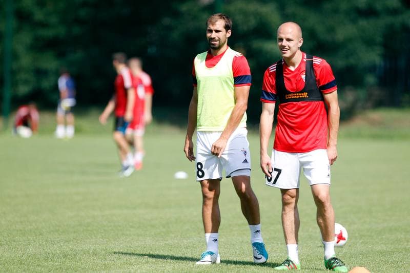 Football. Gornik Zabrze. Training. 11.08.2017