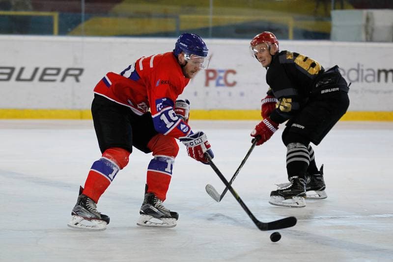 Ice Hockey. Sparing. Polonia Bytom - Comarch Cracovia. 15.08.2017