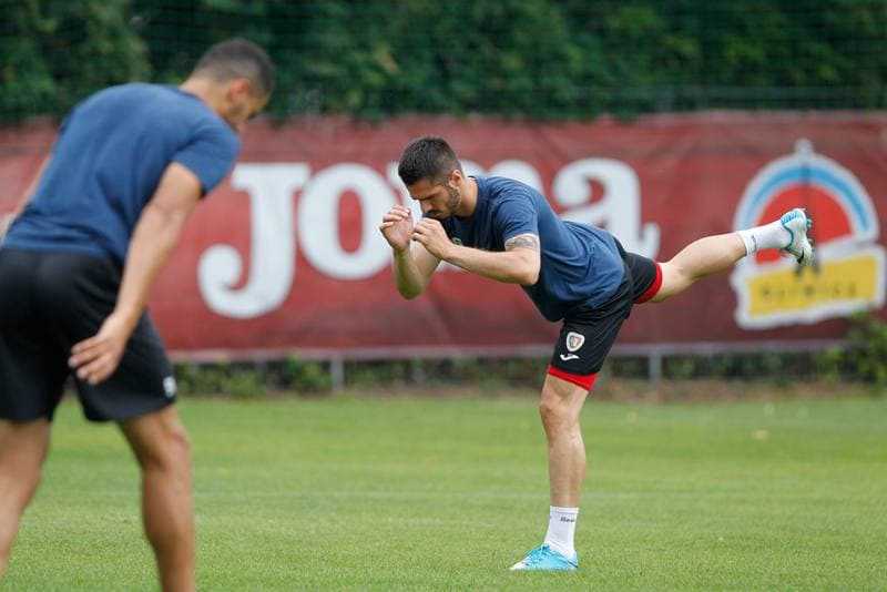 Football. Piast Gliwice. Training. 17.08.2017