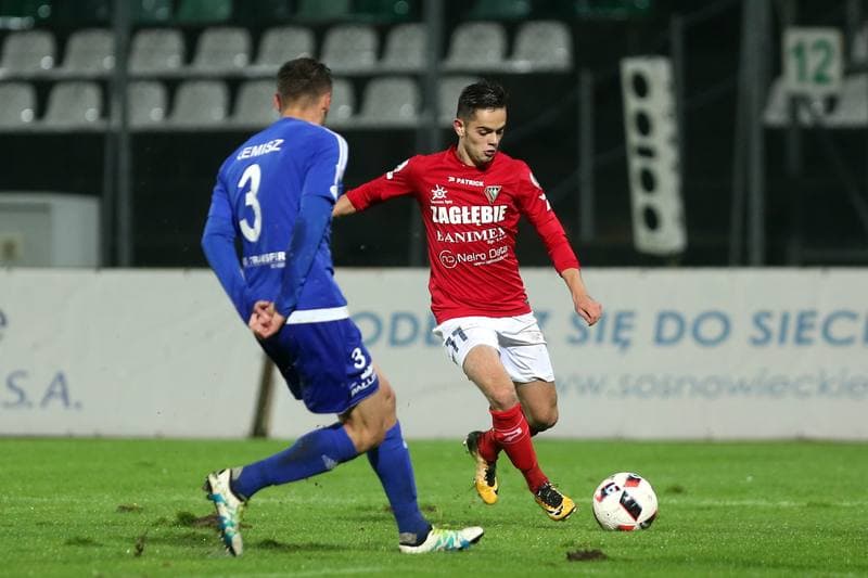 Football. Nice I Liga. Zaglebie Sosnowiec - Wigry Suwalki. 23.09.2017