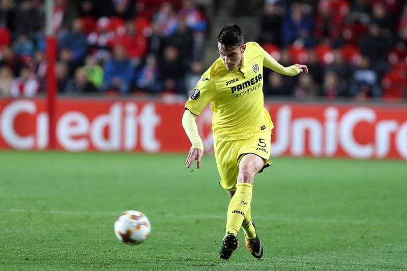 Football. UEFA Europa League. Slavia Prague - Villarreal CF. 02.11.2017