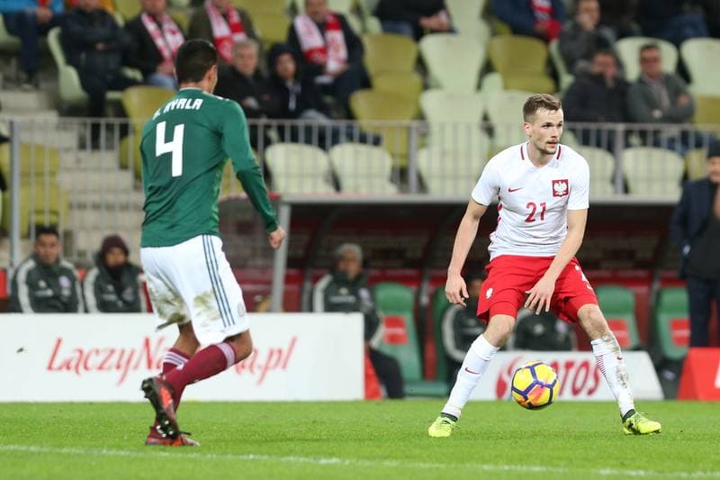 Football. International Friendly. Poland - Mexico. 13.11.2017