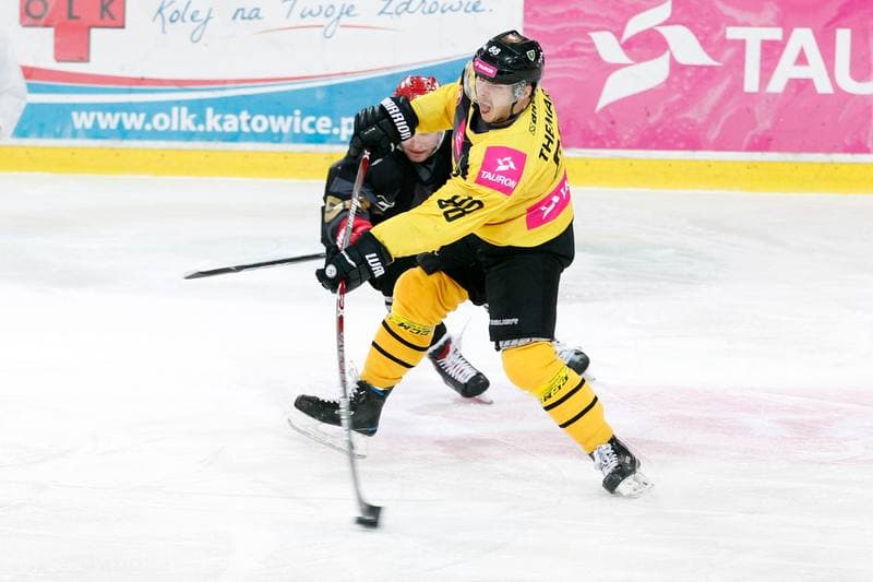 Ice Hockey. Tauron Hokej Liga. Tauron KH GKS Katowice - Comarch Cracovia. 17.11.2017
