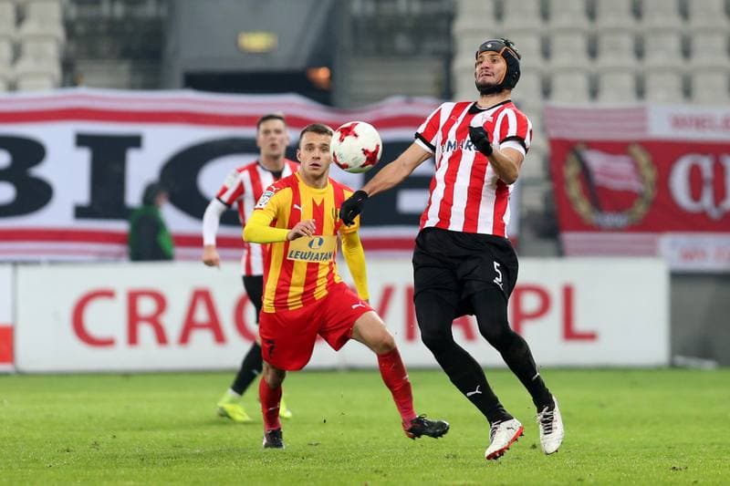 Football. Lotto Ekstraklasa. Cracovia Krakow - Korona Kielce. 04.12.2017