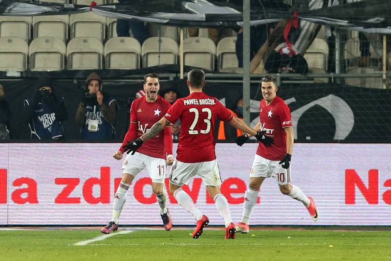 Football. Lotto Ekstraklasa. Cracovia Krakow - Wisla Krakow. 13.12.2017