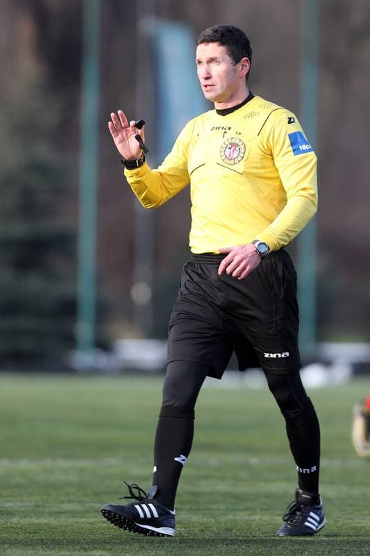 Football. Sparing. Zaglebie Sosnowiec - Cracovia Krakow. 17.01.2018