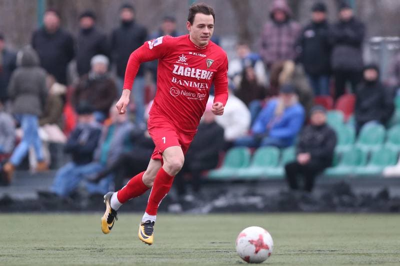 Football. Sparing. Zaglebie Sosnowiec - Cracovia Krakow. 17.01.2018