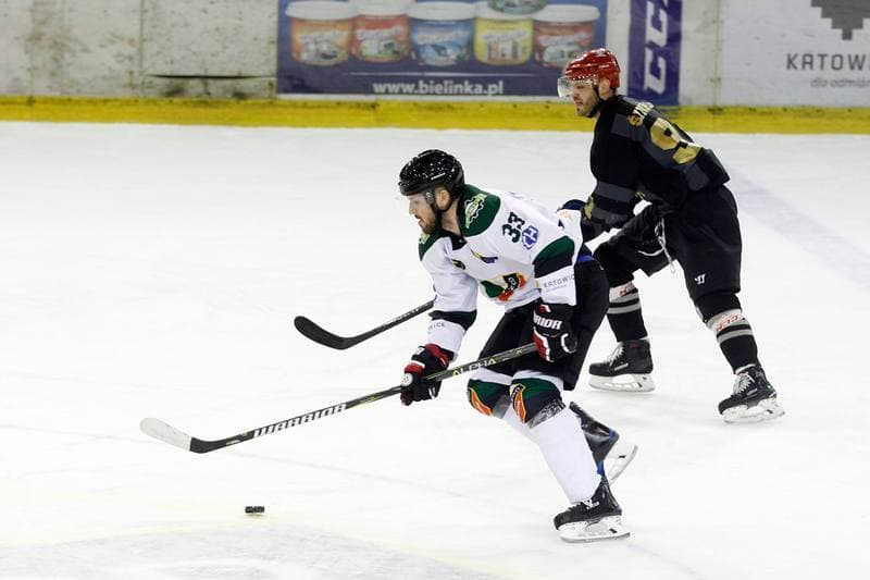 Ice Hockey. Polska Hokej Liga. Anteo Naprzod Janow - Comarch Cracovia Krakow. 19.01.2018