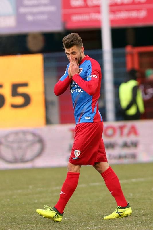 Football. Lotto Ekstraklasa. Piast Gliwice - Wisla Krakow. 25.02.2018