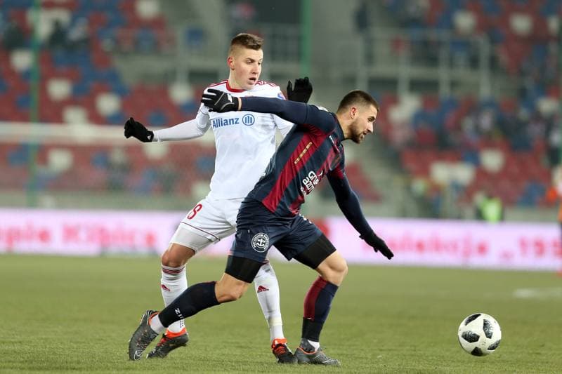 Football. Lotto Ekstraklasa. Gornik Zabrze - Pogon Szczecin. 28.02.2018