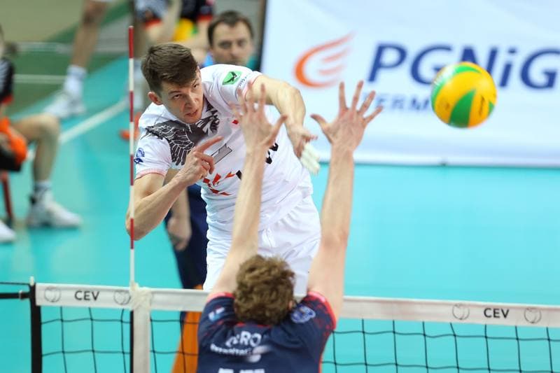 Volleyball. CEV Champions League. Jastrzebski Wegiel - ZAKSA Kedzierzyn-Kozle. 14.03.2018