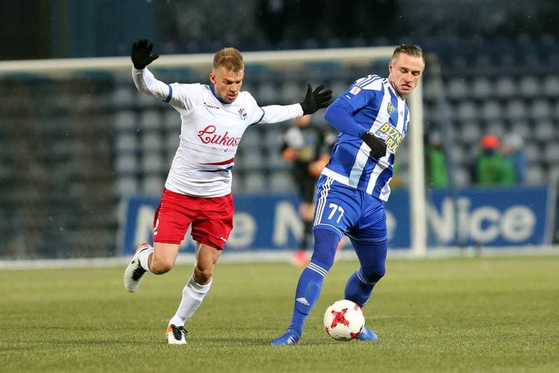 Football. Nice I Liga. Ruch Chorzow - Podbeskidzie Bielsko-Biala. 17.03.2018