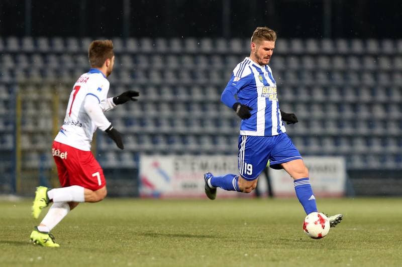 Football. Nice I Liga. Ruch Chorzow - Podbeskidzie Bielsko-Biala. 17.03.2018