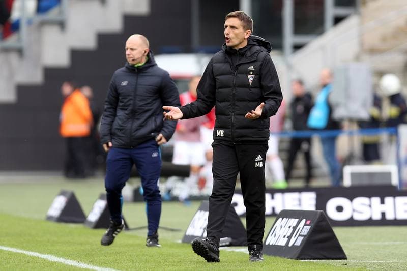 Football. Lotto Ekstraklasa. Gornik Zabrze - Sandecja Nowy Sacz. 31.03.2018