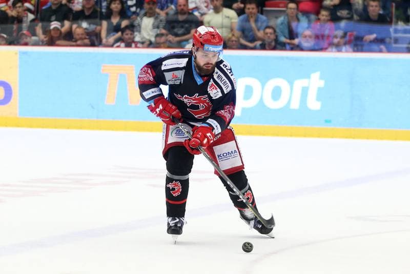 Ice Hockey. Tipsport Extraliga. Ocelari Trinec - Kometa Brno. 14.04.2018