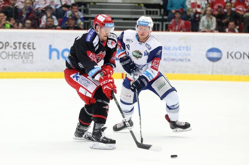 Ice Hockey. Tipsport Extraliga. Ocelari Trinec - Kometa Brno. 14.04.2018