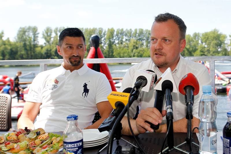 Football. Zaglebie Sosnowiec. Press Conference. 28.05.2018