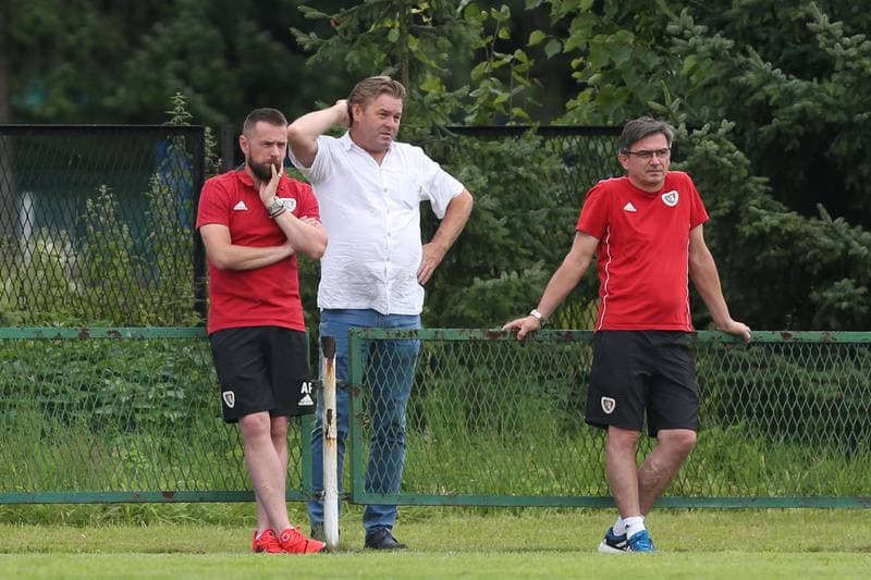 Football. Sparing. Podbeskidzie Bielsko-Biala - Piast Gliwice. 07.07.2018