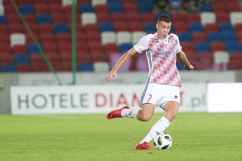 Football. UEFA Europa League. Gornik Zabrze - AS Trencin. 26.07.2018