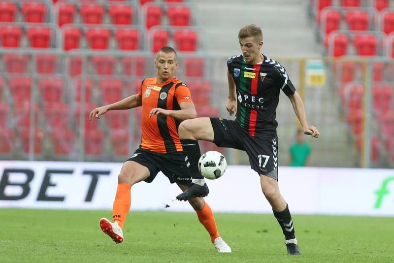 Football. Fortuna I Liga. GKS Tychy - Chrobry Glogow. 28.07.2018