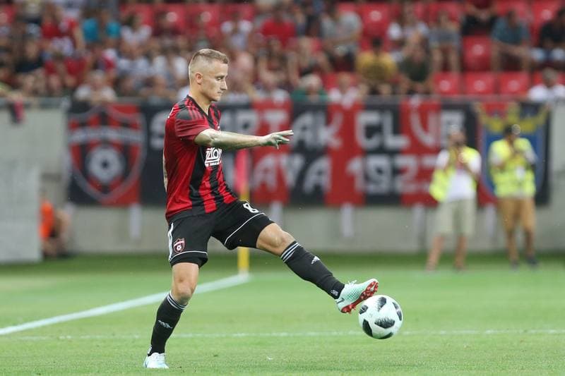 Football. UEFA Champions League. Spartak Trnava - Legia Warsaw. 31.07.2018