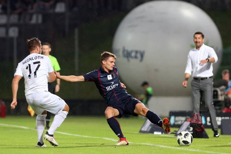 Football. PKO BP Ekstraklasa. Zaglebie Sosnowiec - Pogon Szczecin. 03.08.2018