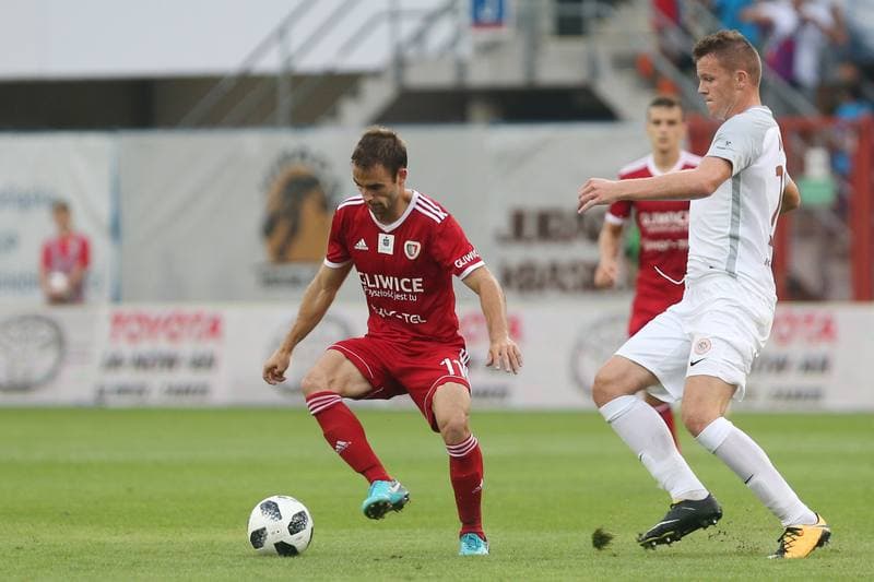 Football. PKO BP Ekstraklasa. Piast Gliwice - Zaglebie Lubin. 04.08.2018