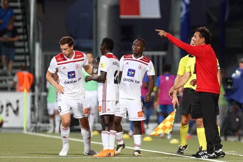 Football. UEFA Europa League. AS Trencin - Feyenoord Rotterdam. 09.08.2018