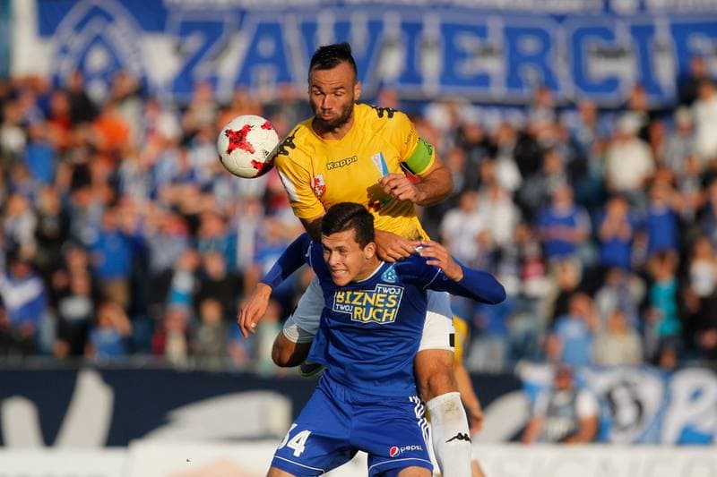 Football. II Liga. Ruch Chorzow - Olimpia Elblag. 26.08.2018