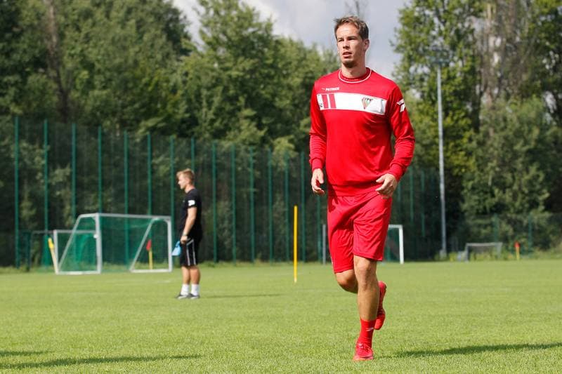 Football. Zaglebie Sosnowiec. Training. 06.09.2018