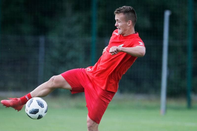 Football. Zaglebie Sosnowiec. Training. 06.09.2018