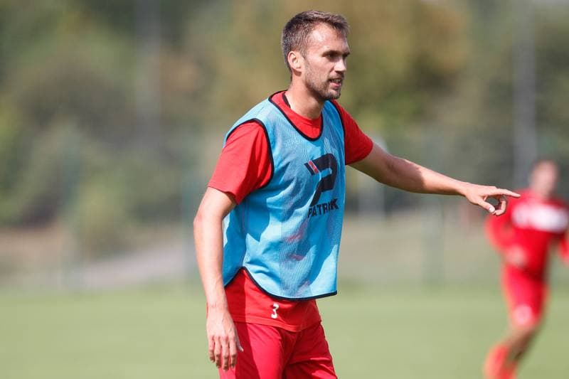 Football. Zaglebie Sosnowiec. Training. 06.09.2018