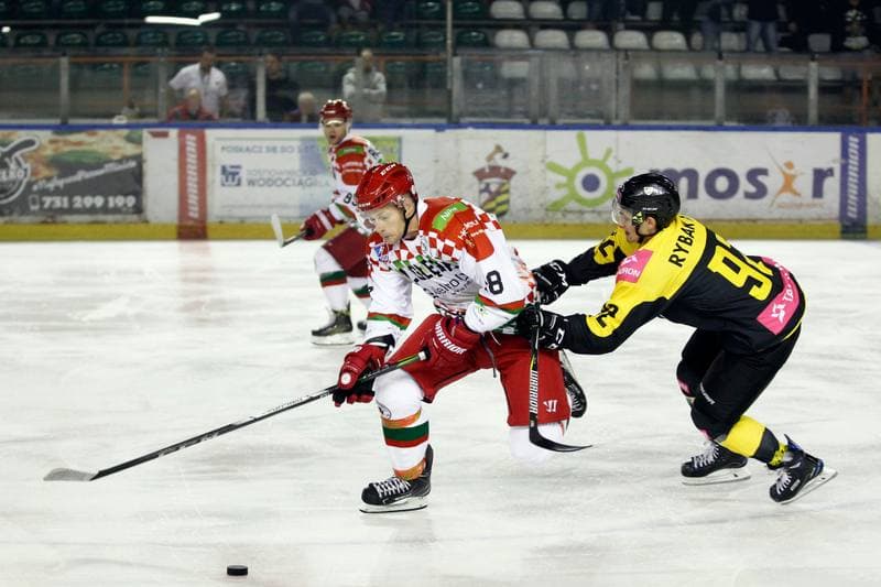 Ice Hockey. Polska Hokej Liga. Zaglebie Sosnowiec - Tauron KH GKS Katowice. 07.09.2018