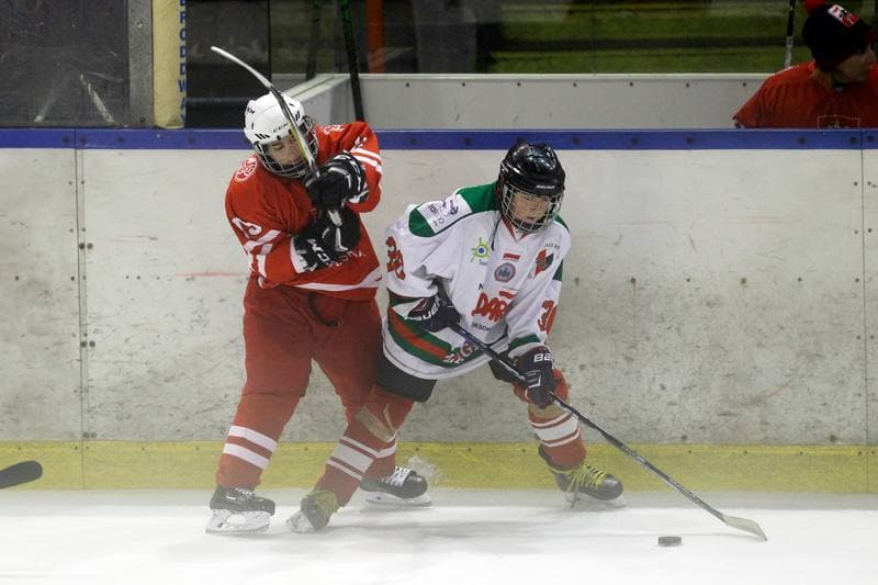 Ice Hockey. Slaska Liga Mlodzikow. UKS Zaglebie Sosnowiec - Reprezentacja Polski Kobiet. 13.09.2018