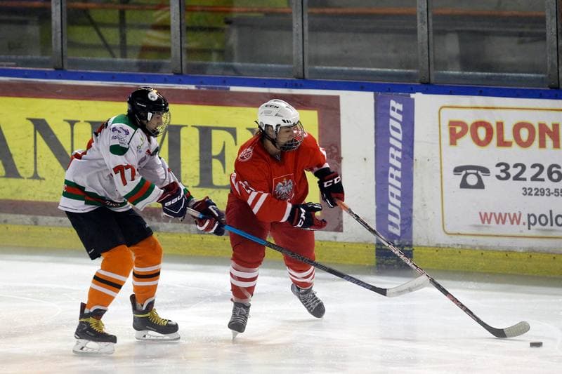 Ice Hockey. Slaska Liga Mlodzikow. UKS Zaglebie Sosnowiec - Reprezentacja Polski Kobiet. 13.09.2018