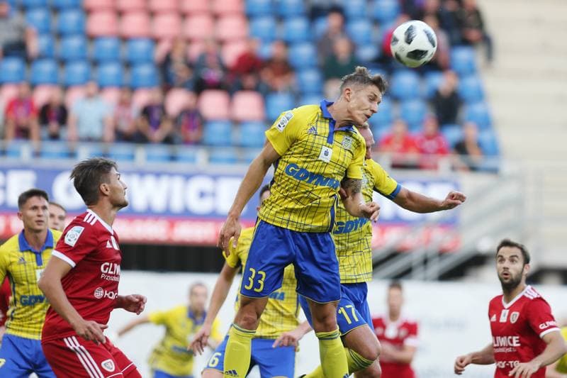 Football. Lotto Ekstraklasa. Piast Gliwice - Arka Gdynia. 15.09.2018